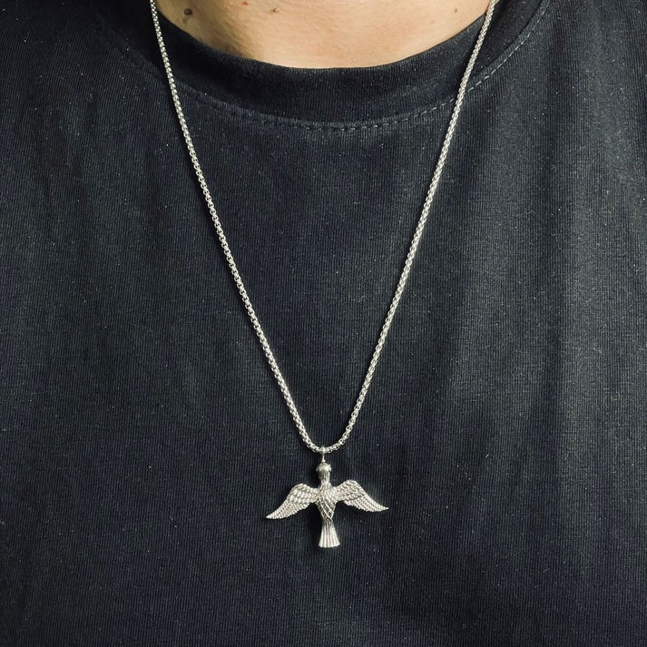 Phoenix Minimal Pendant For Men